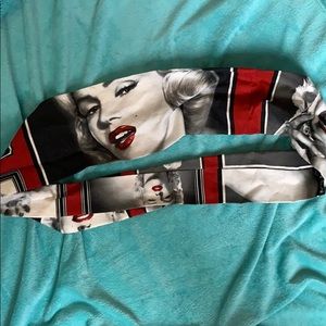 homemade Marilyn Monroe scarf